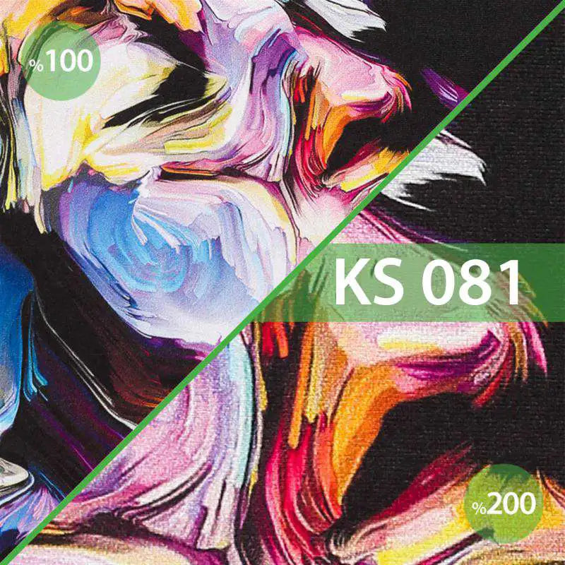 ks-081 backlit tekstil