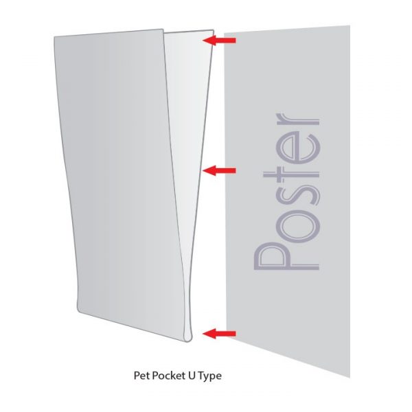 "Pet Pocket" zidni nosač postera D tip A4